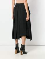 Thumbnail for your product : Joseph pleated flared midi skirt