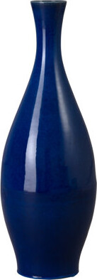 Hokku Designs 31 in. H Round Ceramic Vase with High-fire treatment