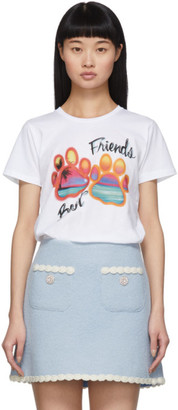 Ashley Williams SSENSE Exclusive White Best Friends T-Shirt