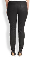 Thumbnail for your product : Eileen Fisher Eileen Fisher, Sizes 14-24 Waxed Skinny Jeans