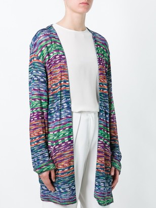 Missoni Pre-Owned 2000 Open Front Knitted Cardigan