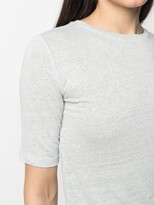 Thumbnail for your product : Vince Short-Sleeve Linen Top
