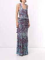 Thumbnail for your product : Poupette St Barth Jena floral-print long dress