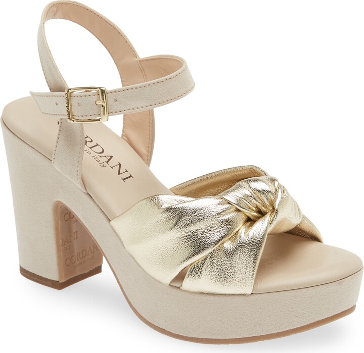 Cordani Lola Knotted Platform Sandal