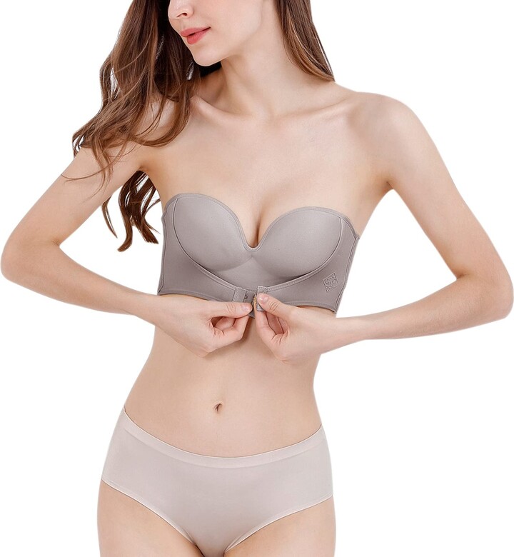 Connon Low Cut Bra d Size Bra red Underwear Set 34e Bra White Bralette