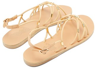 Ancient Greek Sandals Pasifai Leather Sandals - Tan Gold