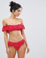Thumbnail for your product : Floozie by Frost French Bandana Frill Bikini Bottom