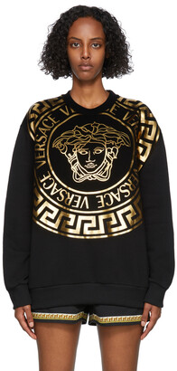 Versace Black & Gold Medusa Logo ShopStyle