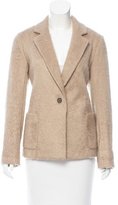 Thumbnail for your product : Raquel Allegra Fitted Textured Blazer w/ Tags