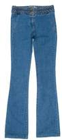 Thumbnail for your product : Veronica Beard Mid-Rise Straight-Leg Jeans