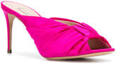 Thumbnail for your product : Casadei satin Hill mules