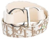 Thumbnail for your product : Christian Dior Embroidered Diorissimo Belt