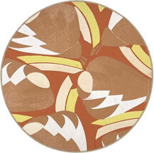Hokku Designs Shaped Themed Patterned Woven Base Washable Rug
