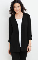 Thumbnail for your product : J. Jill Wearever tab-sleeve jacket