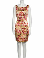 Thumbnail for your product : Zac Posen Printed Mini Dress Pink