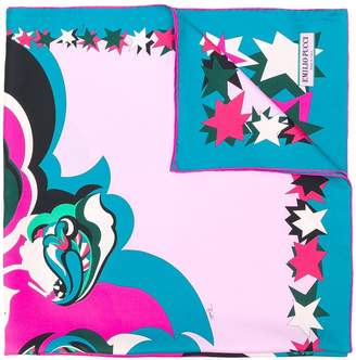 Emilio Pucci abstract print scarf