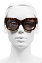 Thumbnail for your product : Bottega Veneta Women's 49Mm Sunglasses - Havana/ Black/ Smoke
