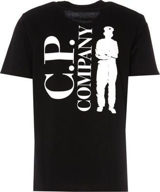 C.P. Company Jersey Reverse Print Tshirt