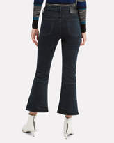 Thumbnail for your product : Proenza Schouler Pswl Dark Wash Cropped Flare Jeans