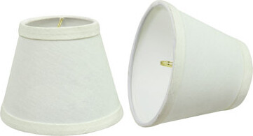Aspen Creative Corporation 4" H Linen Empire Candelabra Shade ( Clip On )