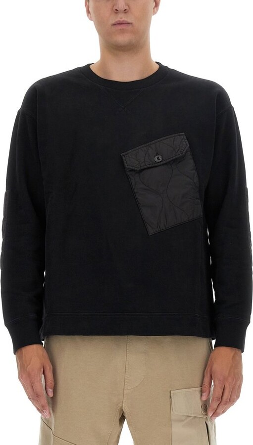Ten C Logo Accent Sweatshirt