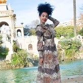 Thumbnail for your product : Relax Baby Be Cool Pisang Bali Long Sleeve Maxi Dress