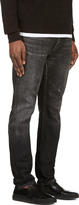 Thumbnail for your product : Balmain Black Faded Slim Jeans