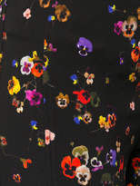 Thumbnail for your product : Givenchy floral flared tailored trousers