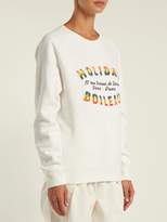 Thumbnail for your product : Holiday Boileau Logo Print Sweatshirt - Womens - Cream