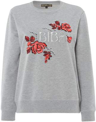 Biba Rose embroidered sweatshirt