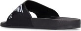 Thumbnail for your product : EA7 Emporio Armani Logo rubber slide sandals
