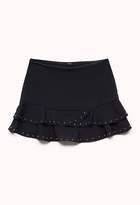 Thumbnail for your product : Forever 21 CONTEMPORARY Studded Layer Mini Skirt