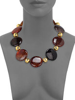 Thumbnail for your product : Nest Agate Disc Necklace