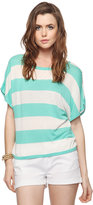 Thumbnail for your product : Forever 21 Oversized Striped Sweater