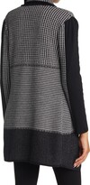 Thumbnail for your product : Ming Wang Draped Open Front Knit Jacket