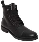 Thumbnail for your product : Ann Demeulemeester 20mm Leather Combat Boots