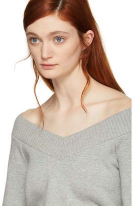 Alexander Wang Alexanderwang.T alexanderwang.t Grey Cropped Sweater