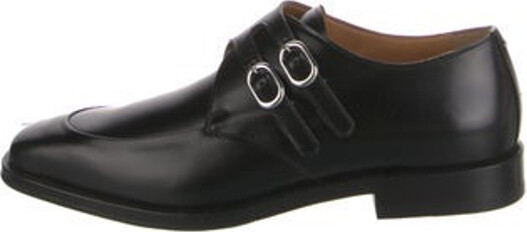 Maison Margiela Leather Loafers Black Square-Toes Multistrap & Buckle Closure At Uppers Unfortunately, due to restrictions, this item may not be eligible for shipping in all areas.