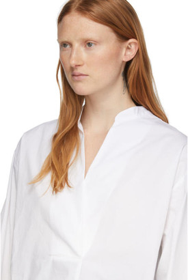 See by Chloe White Poplin Embroidered Shirt