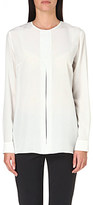 Thumbnail for your product : Sportmax Split-detail silk top