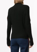 Thumbnail for your product : Chanel Pre Owned 1996 Ribbed Mock Neck Jumper