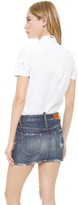 Thumbnail for your product : DSquared 1090 DSQUARED2 Short Sleeve Blouse