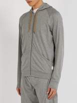 Thumbnail for your product : Paul Smith Zip Through Hooded Sweatshirt - Mens - Grey