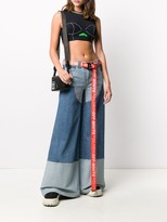 Thumbnail for your product : Palm Angels Wide-Leg Cargo Jeans