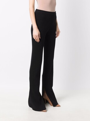 The Andamane Heimat ribbed-knit trousers