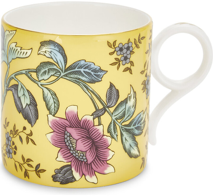Wedgwood Wonderlust Yellow Tonquin China Mug
