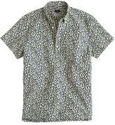 Thumbnail for your product : J.Crew Short-sleeve popover in reverse-printed floral