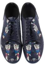Thumbnail for your product : Loewe 2016 Leather Space Sneakers