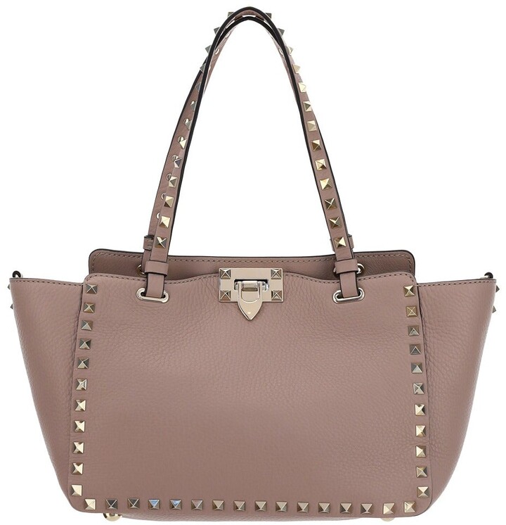 Valentino Small Rockstud Tote | Shop the world's largest collection of  fashion | ShopStyle