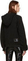 Thumbnail for your product : Unravel Black Cut-Out Hoodie